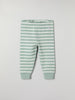 Organic Striped Baby Leggings from the Polarn O. Pyret baby collection. Nordic kids clothes made from sustainable sources.