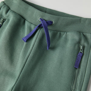 Zipped Pocket Kids Joggers from Polarn O. Pyret kidswear. Ethically produced kids clothing.