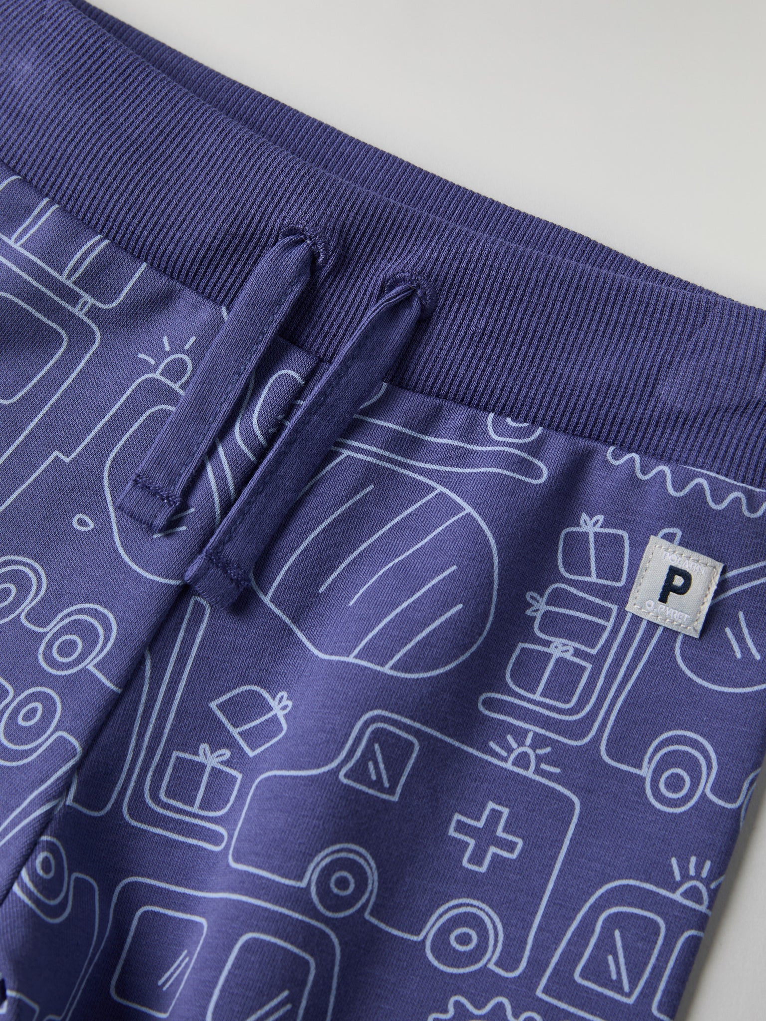 Transport Print Baby Joggers from the Polarn O. Pyret baby collection. Ethically produced kids clothing.