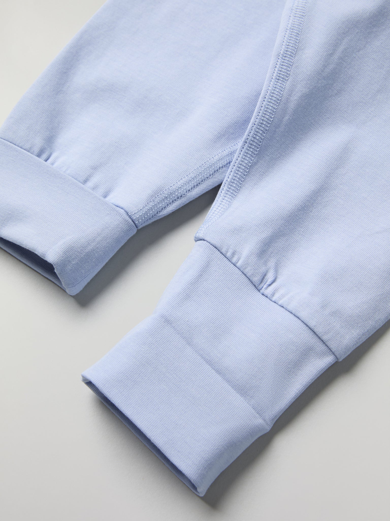 Blue Soft Baby Leggings from the Polarn O. Pyret baby collection. Ethically produced kids clothing.