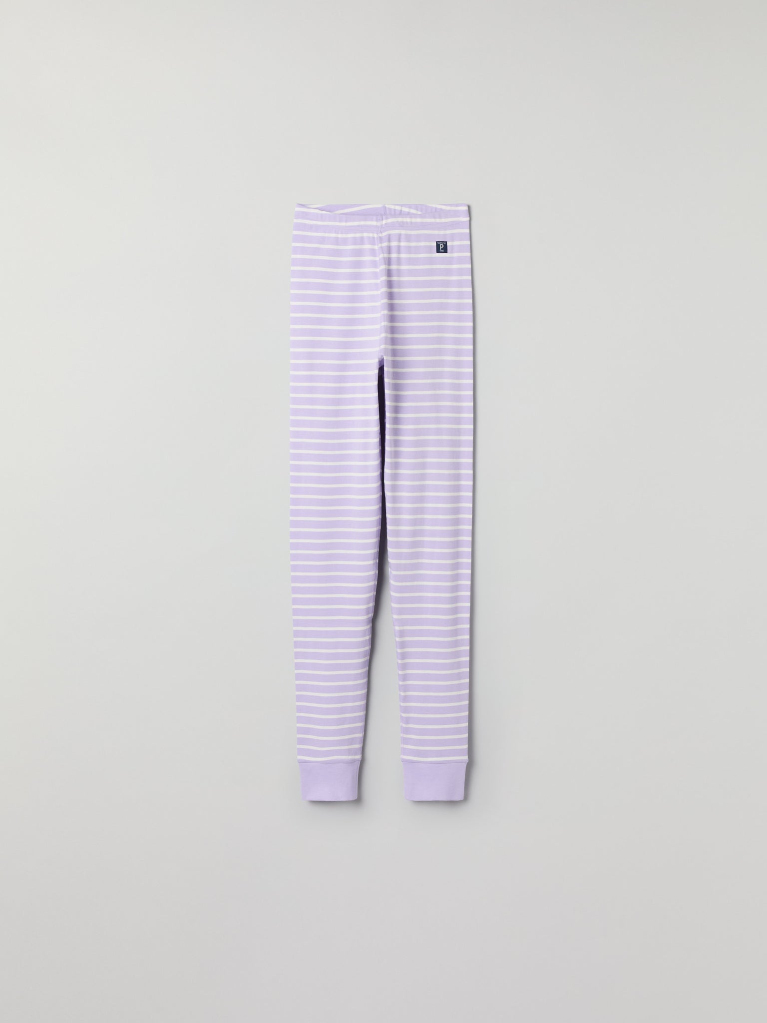 Purple Striped Adult Pyjamas from Polarn O. Pyret kidswear. Nordic kids clothes made from sustainable sources.