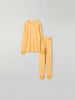 Yellow Striped Adult Pyjamas from Polarn O. Pyret kidswear. Clothes made using sustainably sourced materials.