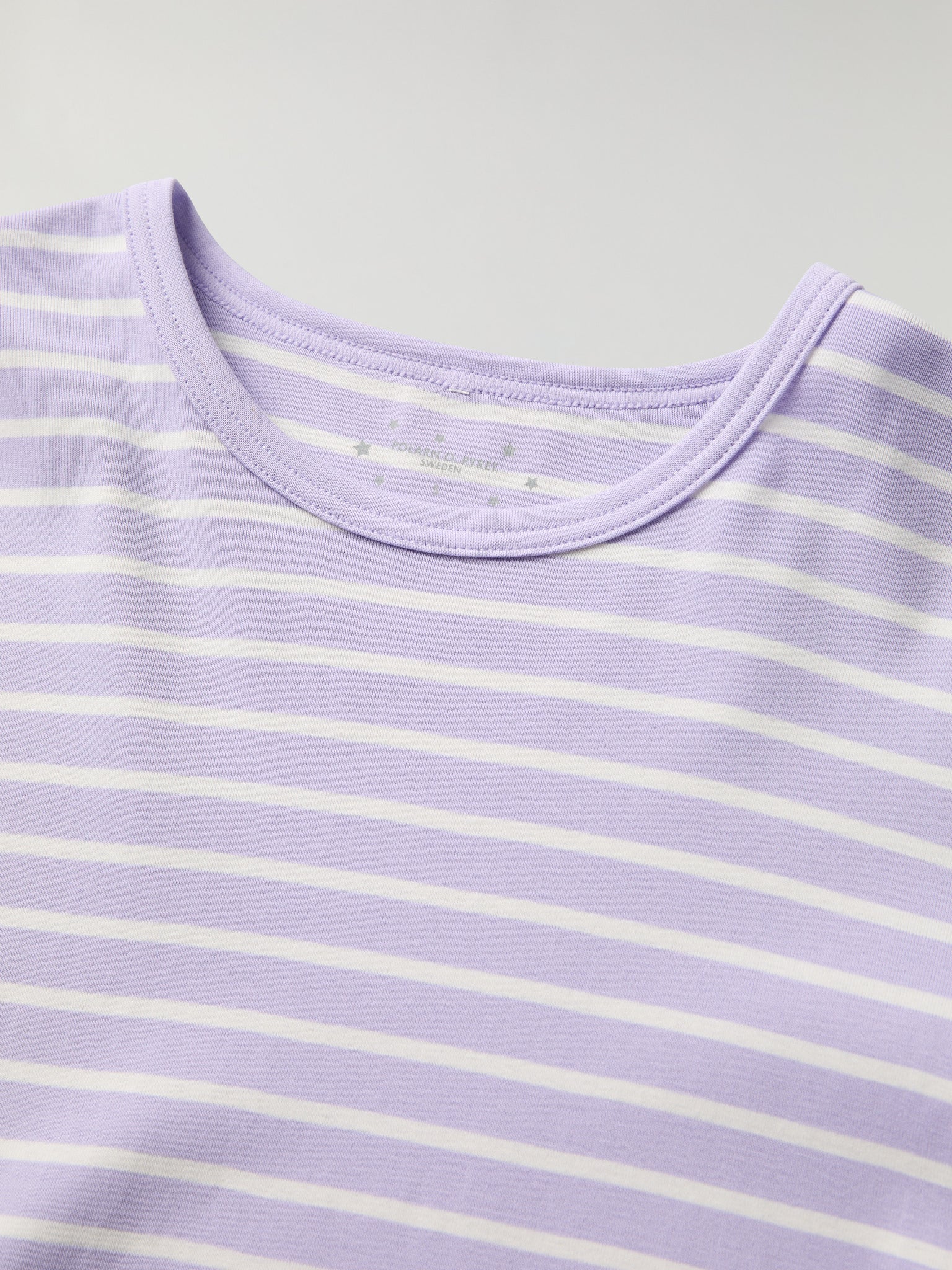 Purple Striped Adult Nightdress from Polarn O. Pyret kidswear. Clothes made using sustainably sourced materials.