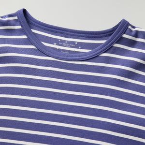 Blue Striped Adult Nightdress from Polarn O. Pyret kidswear. Nordic kids clothes made from sustainable sources.