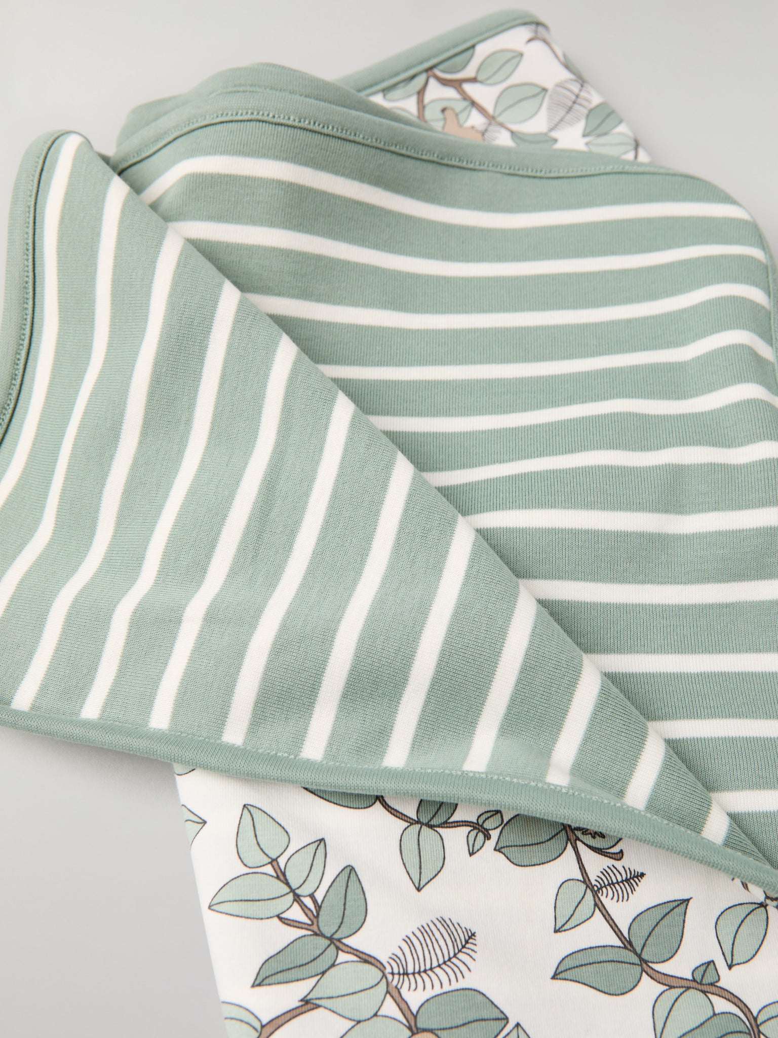 Koala & Striped Baby Blanket/Shawl from the Polarn O. Pyret baby collection. Nordic kids clothes made from sustainable sources.