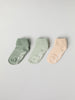 Three Pack Antislip Kids Socks from Polarn O. Pyret kidswear. Clothes made using sustainably sourced materials.