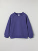 Blue Kids Sweatshirt from Polarn O. Pyret kidswear. Ethically produced kids clothing.