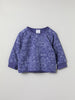 Transport Print Baby Sweatshirt from the Polarn O. Pyret baby collection. Clothes made using sustainably sourced materials.