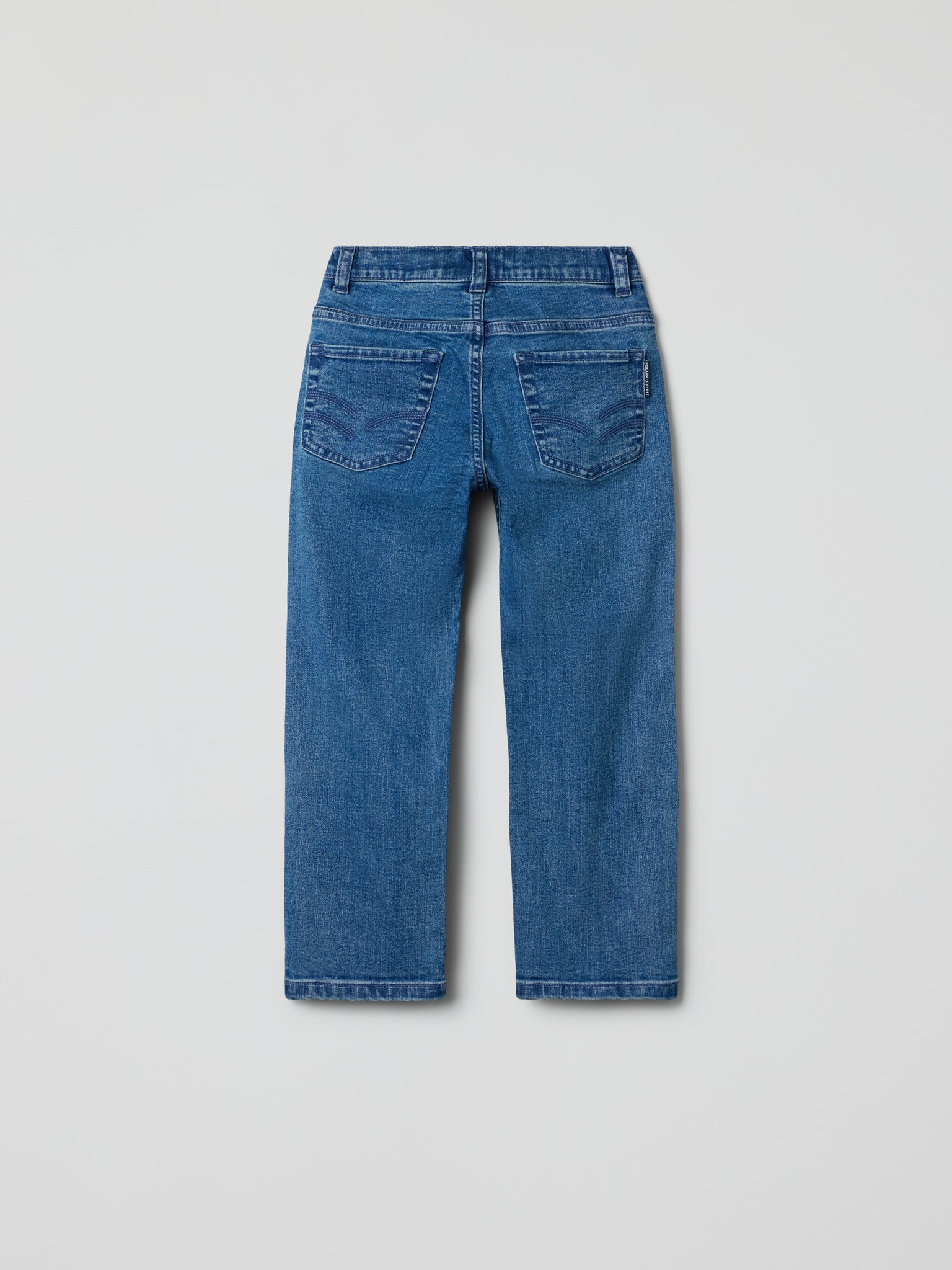 Pull-on Kids Jeans from Polarn O. Pyret kidswear. Clothes made using sustainably sourced materials.