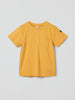 Yellow Kids Pocket T-Shirt from Polarn O. Pyret kidswear. Ethically produced kids clothing.