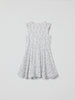 Floral Print Short Sleeve Dress from Polarn O. Pyret kidswear. Ethically produced kids clothing.