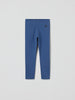 Blue Organic Kids Leggings from the Polarn O. Pyret baby collection. Nordic kids clothes made from sustainable sources.