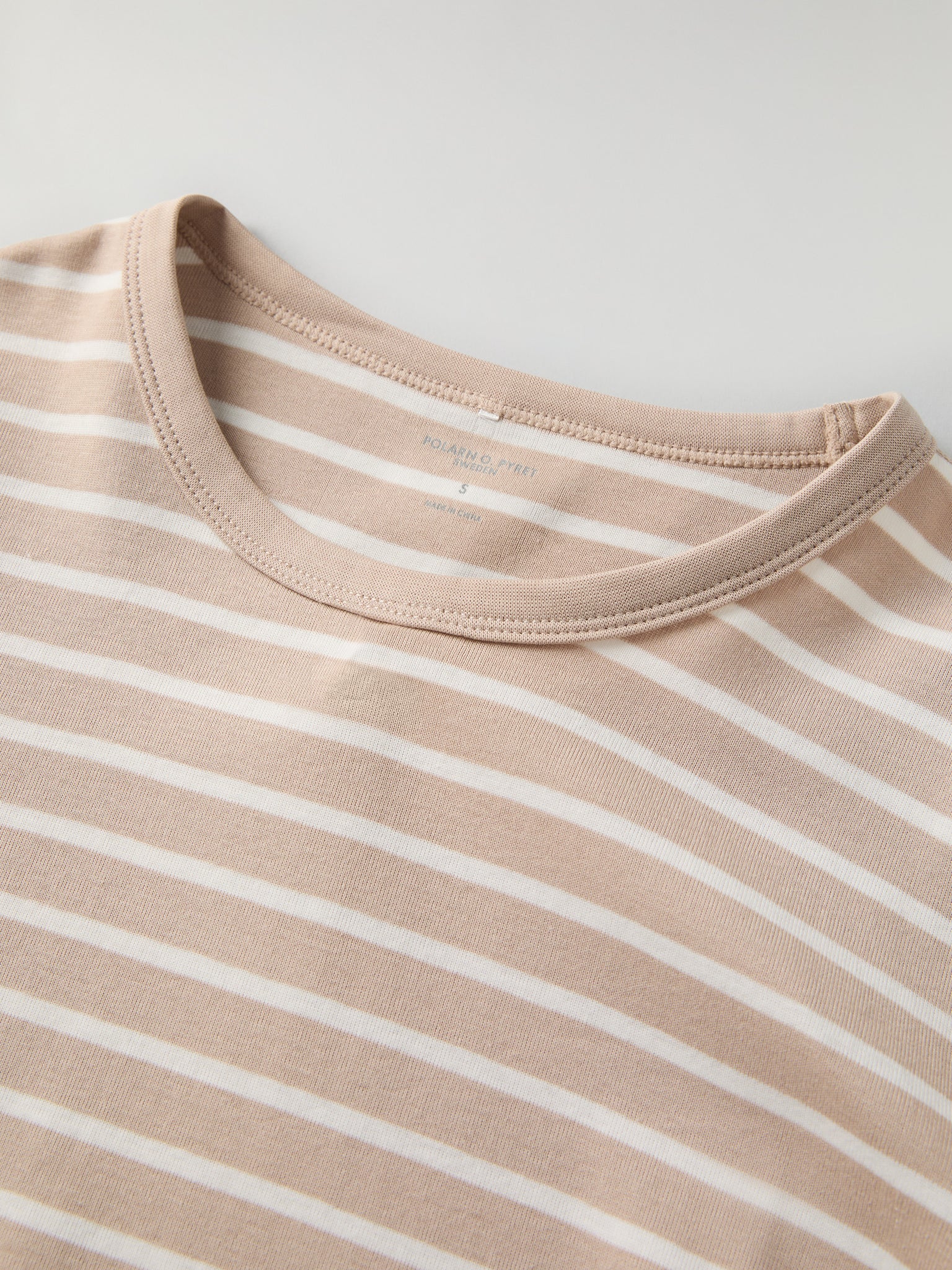 Striped Adult Pyjamas from Polarn O. Pyret kidswear. Ethically produced kids clothing.