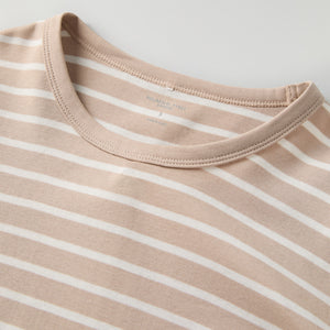 Striped Adult Pyjamas from Polarn O. Pyret kidswear. Ethically produced kids clothing.