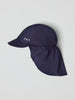 Navy UV Legionnaires Kids Hat from the Polarn O. Pyret baby collection. Nordic kids clothes made from sustainable sources.