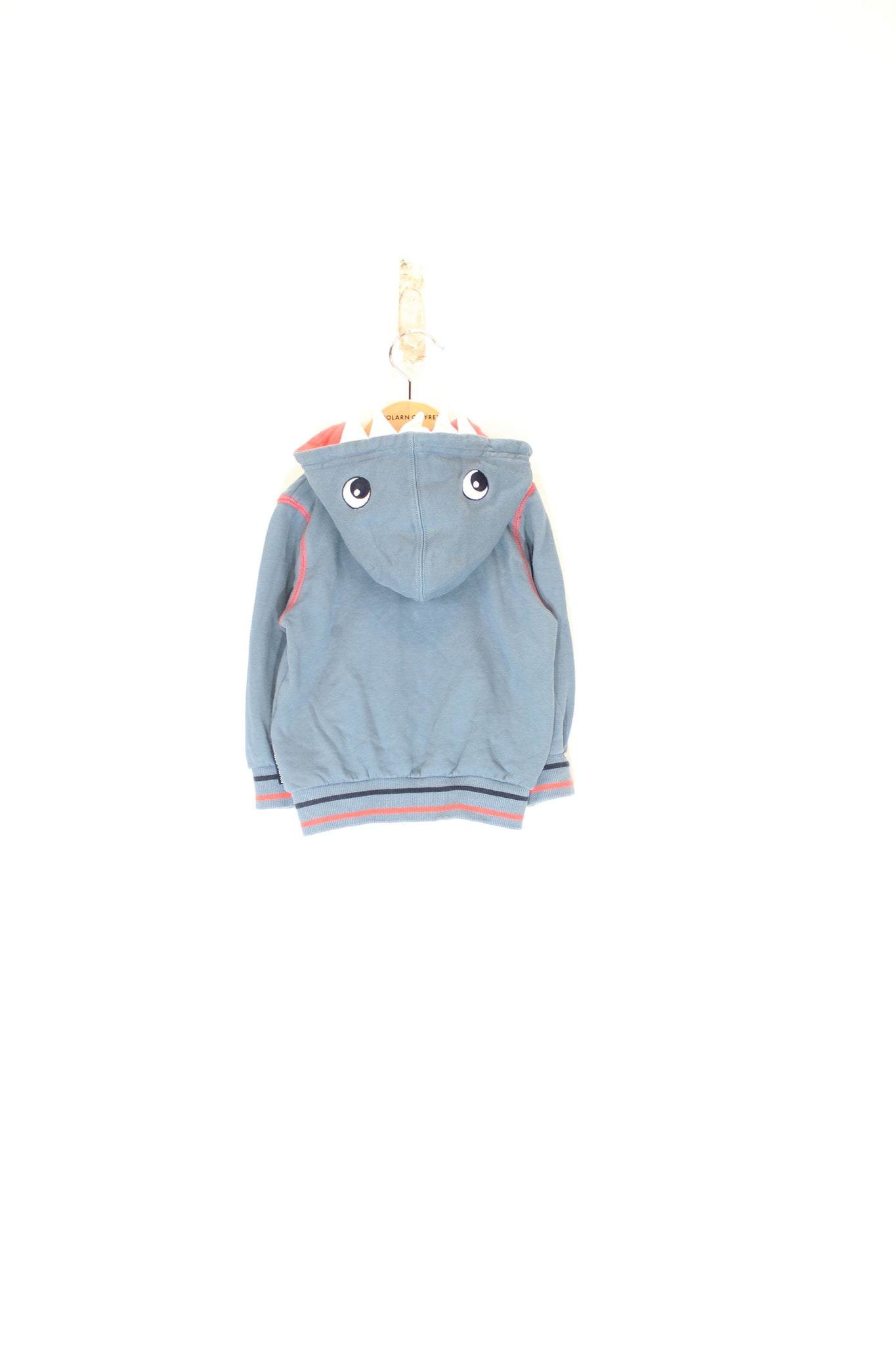 Shark Applique Kids Hoodie 1.5-2y / 92