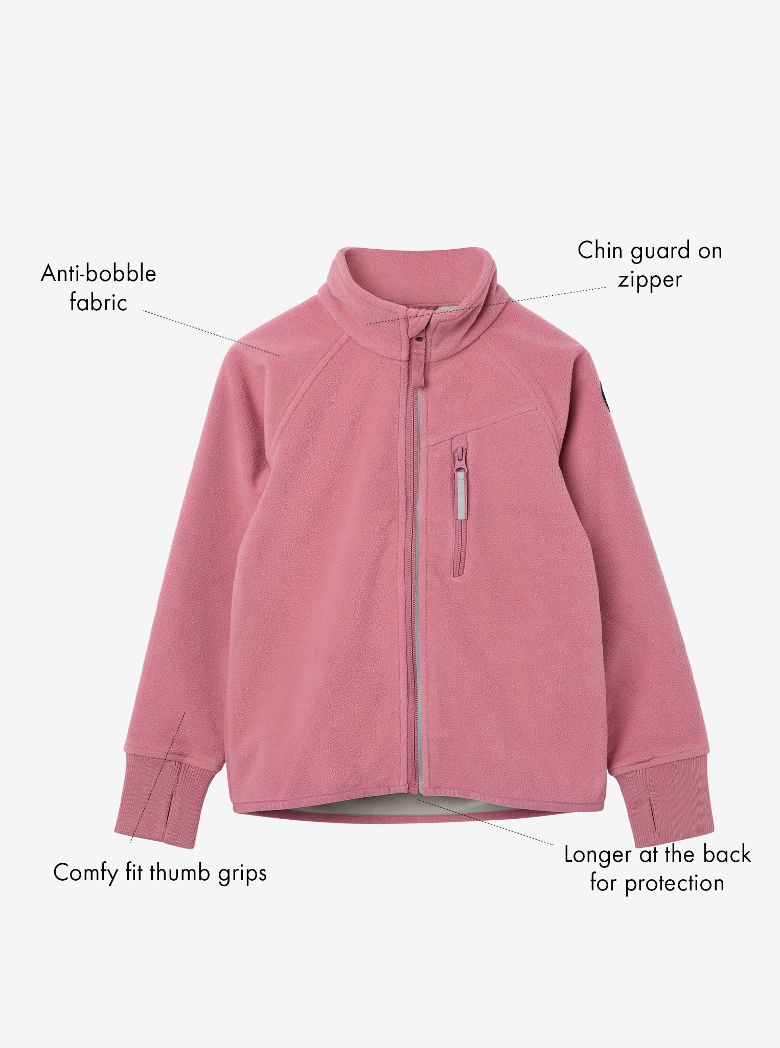 Waterproof Kids Fleece Jacket