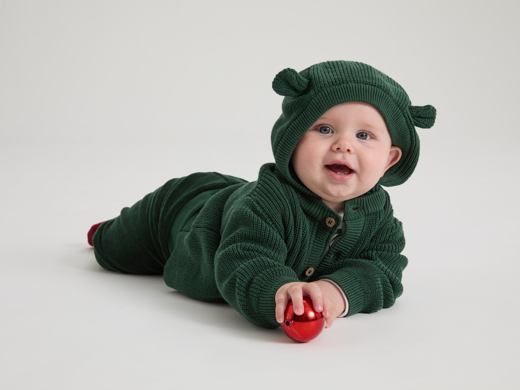 Knitted Baby Hoodie