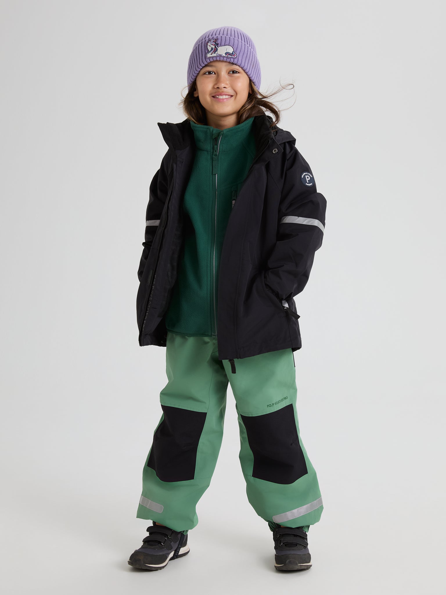 Waterproof Kids Fleece Jacket