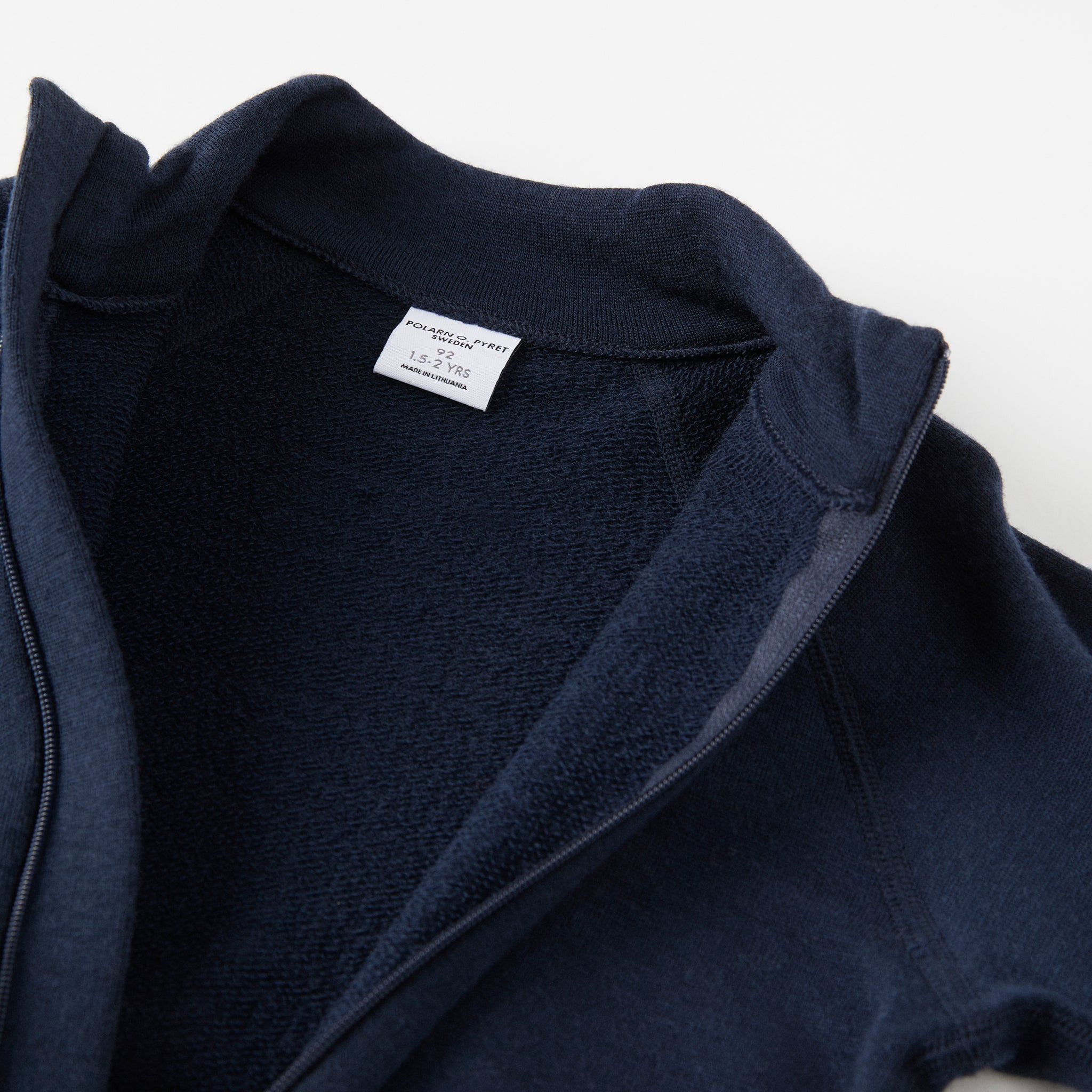 Merino Kids Navy Thermal All-In-One from the Polarn O. Pyret outerwear collection. Ethically produced kids outerwear.