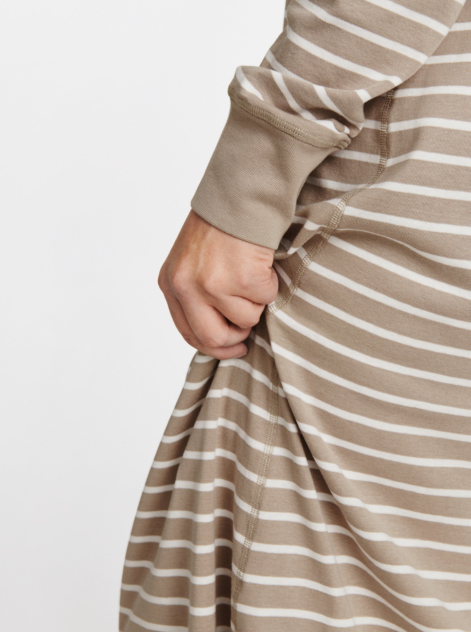 Striped Adult Nightdress