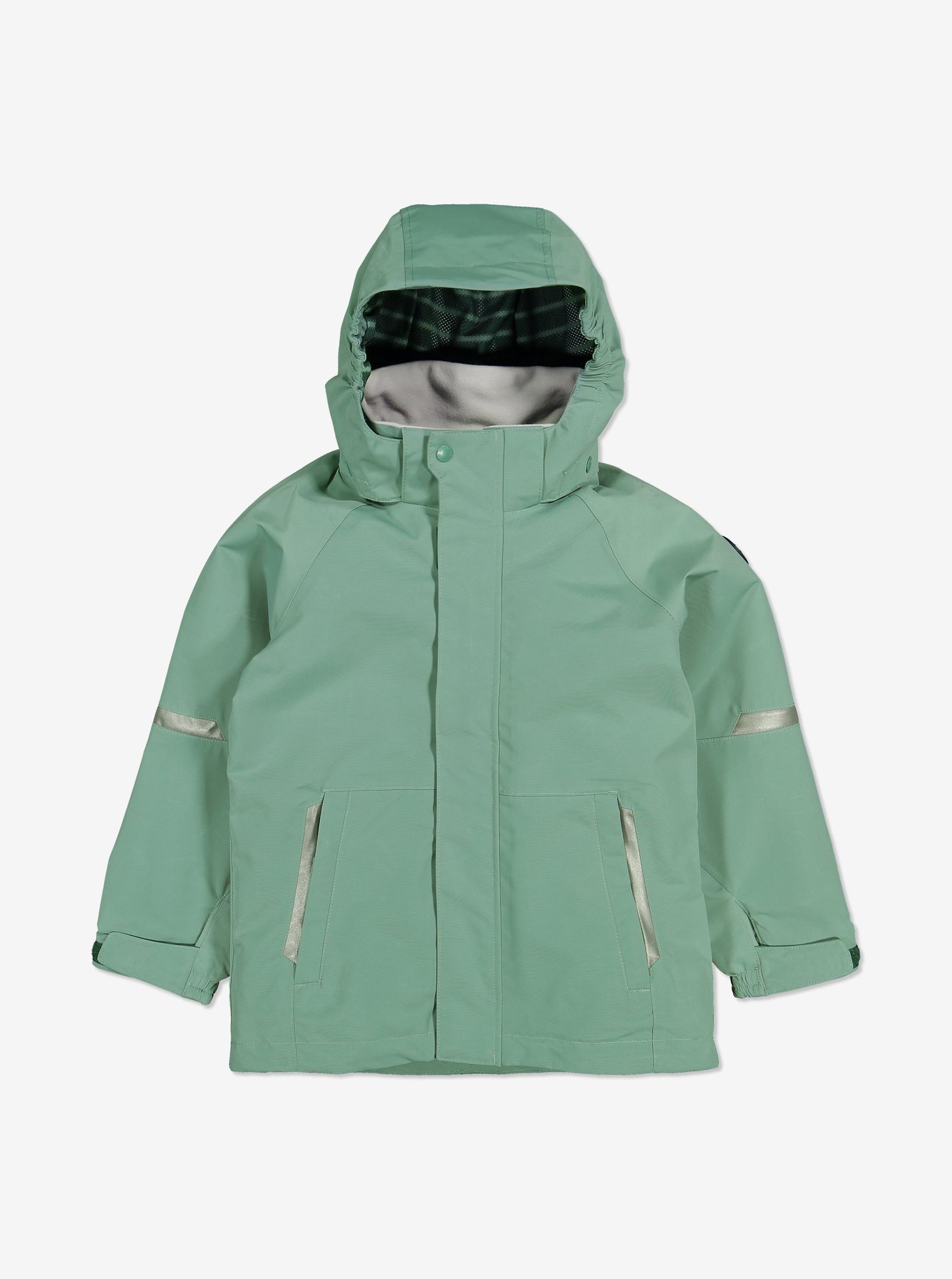 Kids Green Waterproof Shell Jacket | Polarn O. Pyret UK