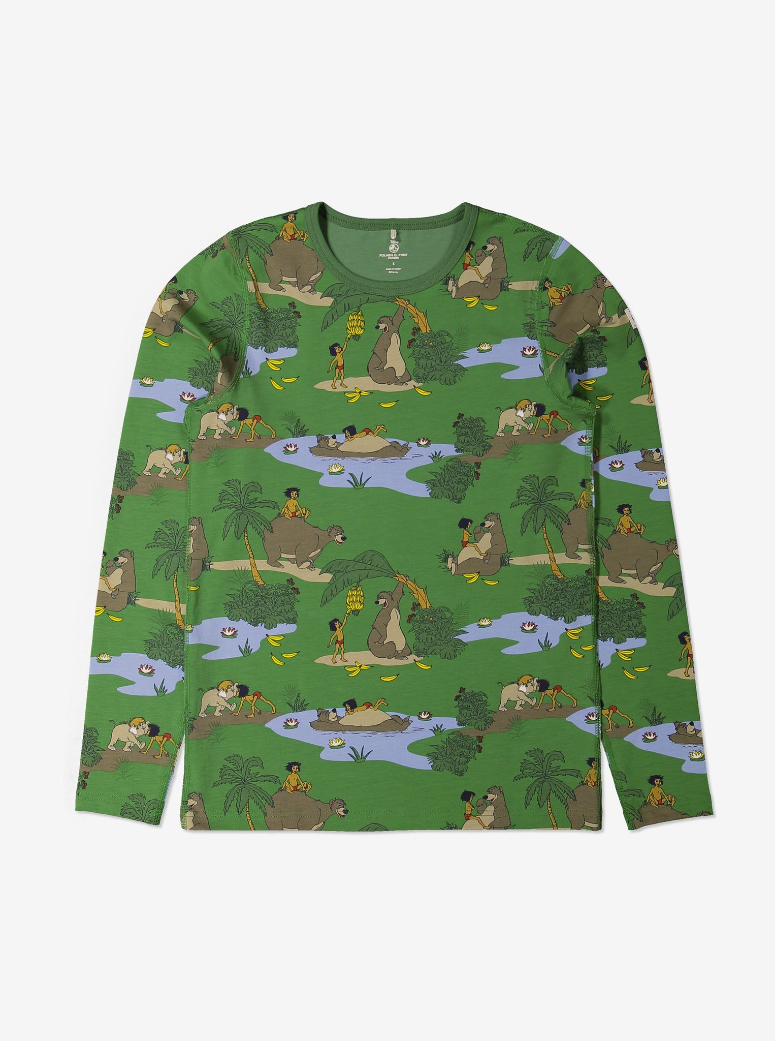 Adult Jungle Book Pyjamas XS-XL Green Unisex