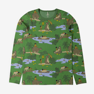 Adult Jungle Book Pyjamas XS-XL Green Unisex