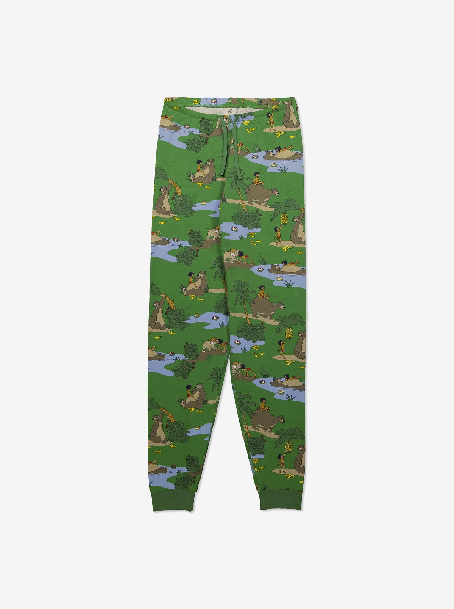 Adult Jungle Book Pyjamas XS-XL Green Unisex