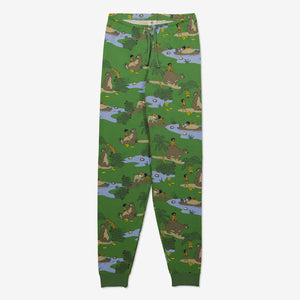 Adult Jungle Book Pyjamas XS-XL Green Unisex