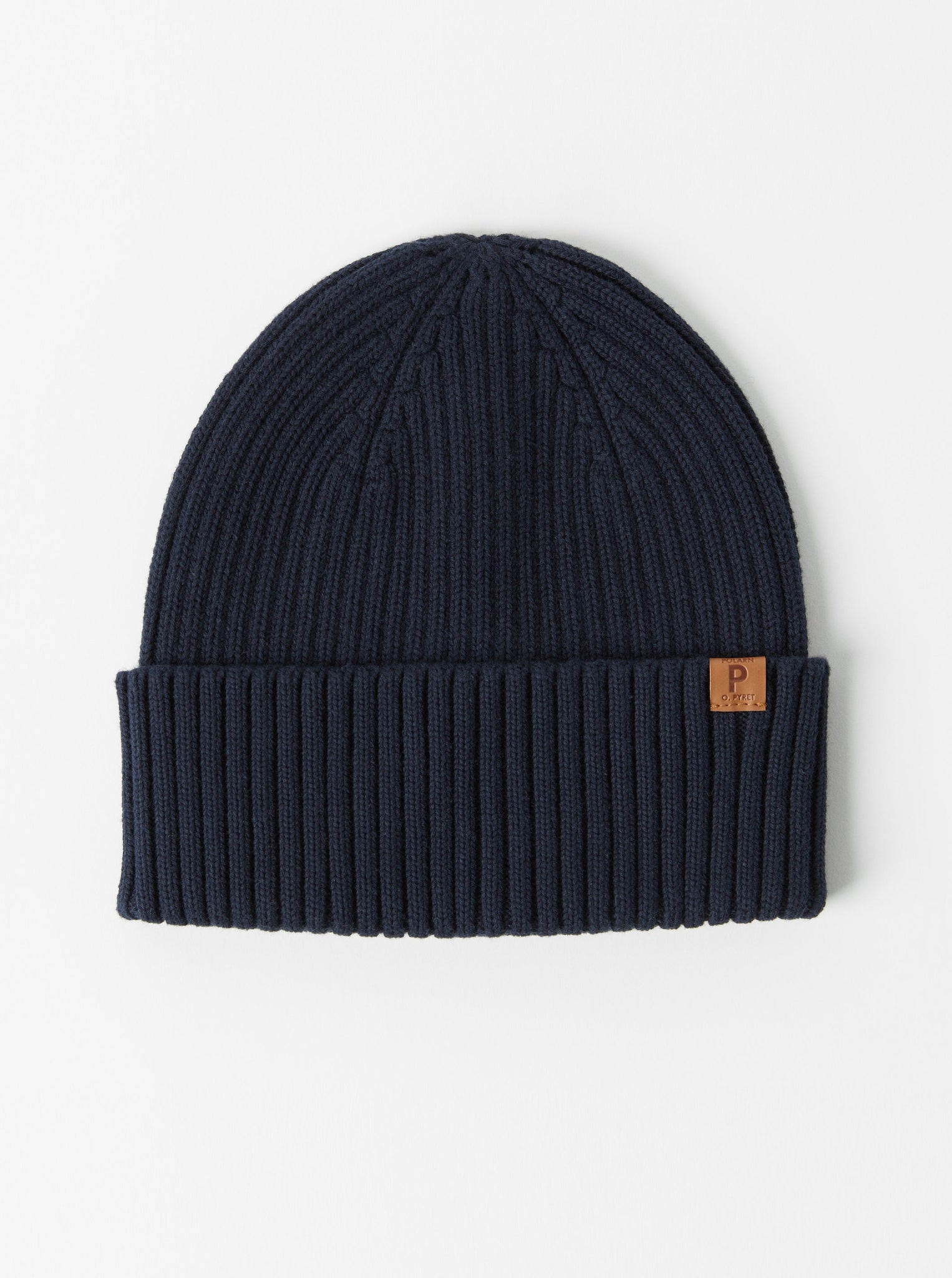 Navy Kids Knitted Hat from the Polarn O. Pyret kidswear collection. Made using ethically sourced materials.