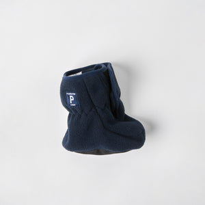 Fleece Baby Booties 1-4m / 13/15