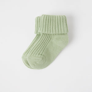 Lime green deals baby socks