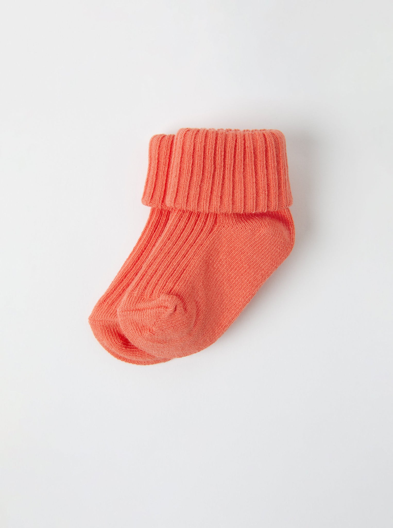 Baby shop orange socks