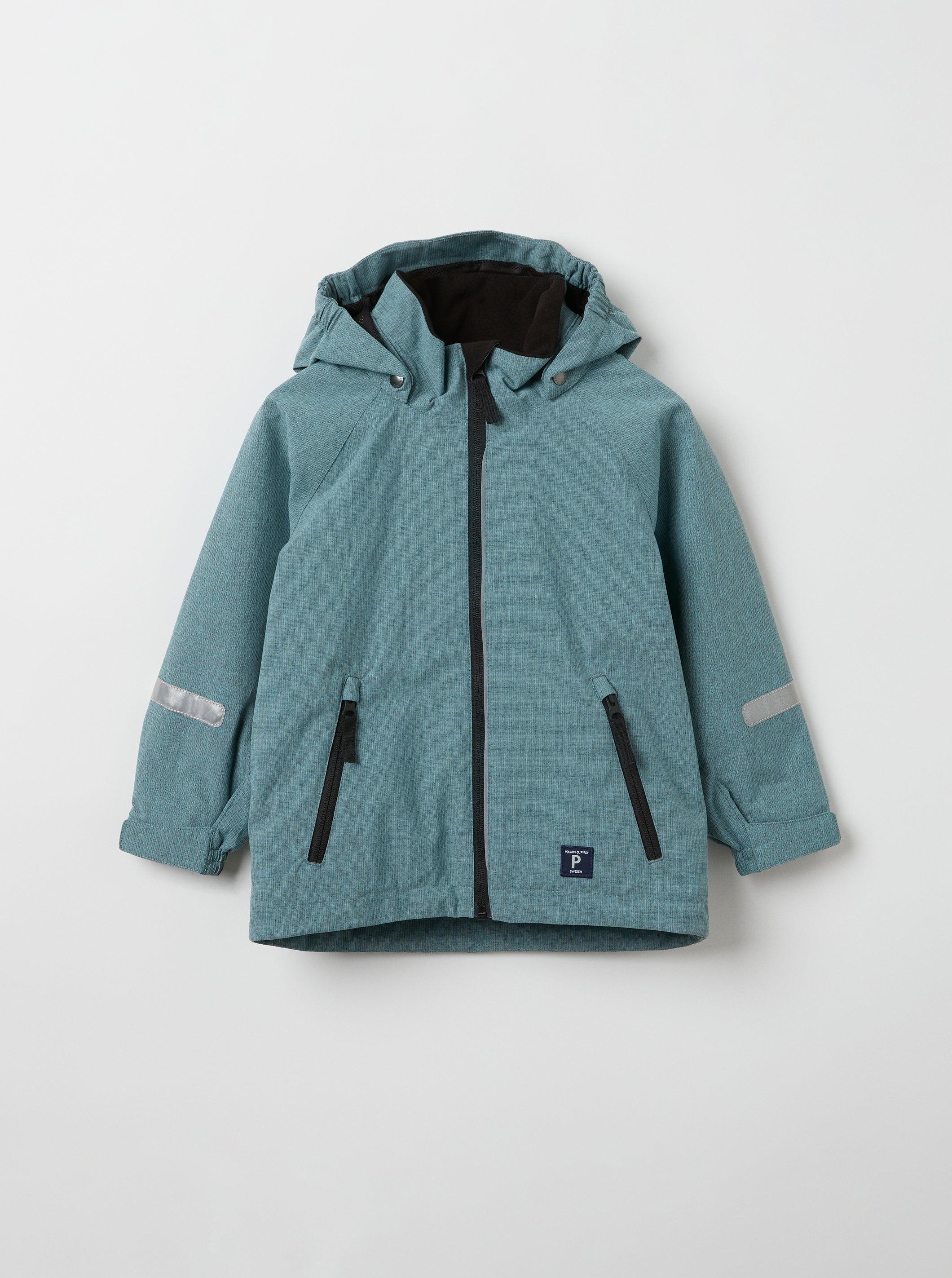 Turquoise Kids Shell Jacket | Polarn O. Pyret UK