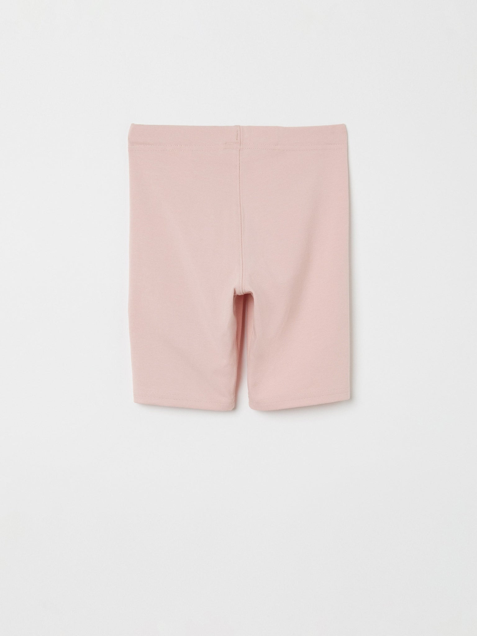 Cotton Pink Kids Cycling Shorts Polarn O. Pyret UK