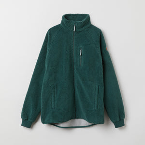 Green Adult Waterproof Shell Jacket from the Polarn O. Pyret outerwear collection. Ethically produced kids outerwear.