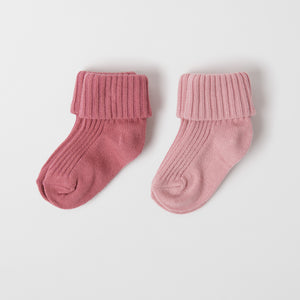 Organic Cotton Baby Socks Multipack from the Polarn O. Pyret baby collection. Ethically produced baby clothing.